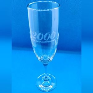 Y2K 2000 champagne glass
